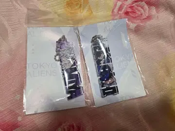 도쿄 에이리언즈 네임 아크릴 블록 키링 아메미야 텐쿠바시