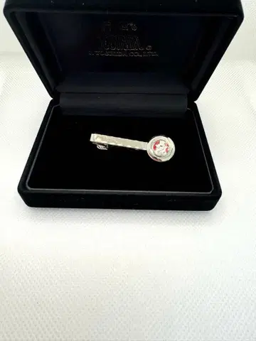 [ 요시다 사부로 상점 ] 넥타이핀 에어 호스 은색 빨간색