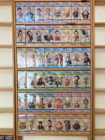 원피스 월드 콜렉터블 피규어 와노쿠니 1~8 전 48종