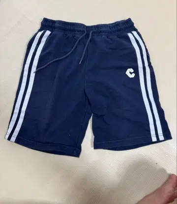 CRONOS 네이비 사이드 스트라이프 숏팬츠 42 (XL)