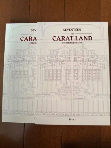CARAT LAND 2018 memory book SEVENTEEN