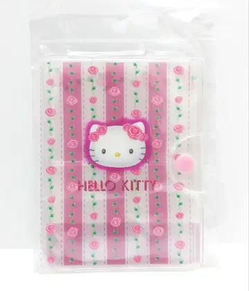 레트로 산리오 헬로키티 레어 2000년 키티 보험증 케이스 6 포켓