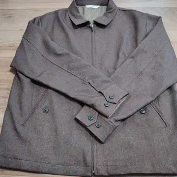 Golden Bear 남성용 브라운 집업 자켓 LL 새상품급