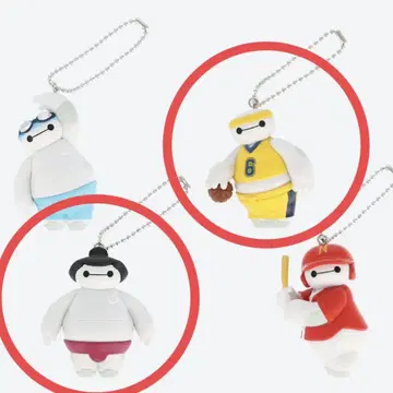 디즈니 리조트 캡슐 토이 베이맥스 2종