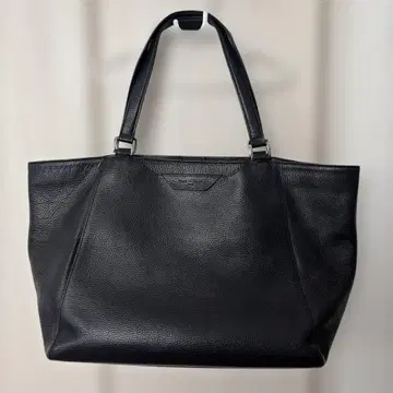 PELLE MORBIDA 네이비 토트백