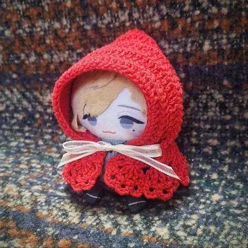 빨간 망토 케이프  의류 10cm 니트