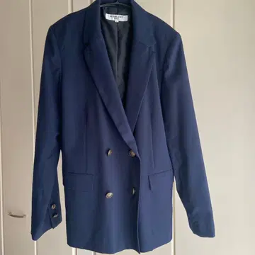 NATURAL BEAUTY BASIC 네이비 테일러드 자켓 L