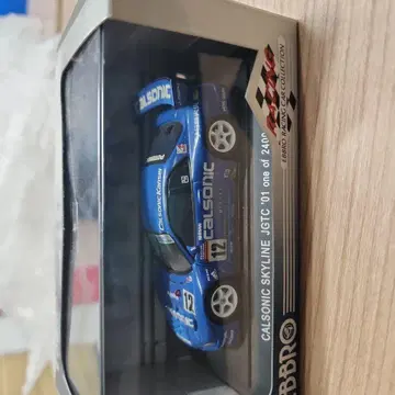 EBBRO 칼소닉 스카이라인 GT-R JGTC 2001