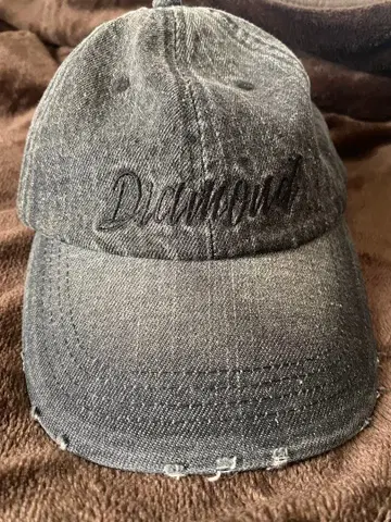 찬미나 Diamond 다크 데님 캡 LIVE 굿즈