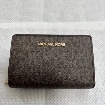 MICHAEL KORS 접이식 지갑 모노그램