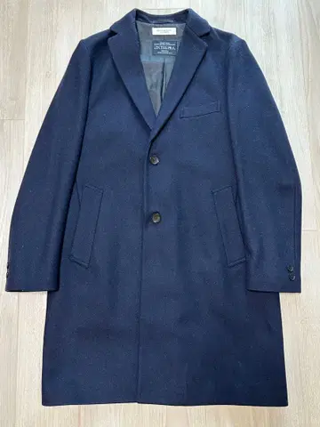 BEAUTY&YOUTH 네이비 체스터 코트