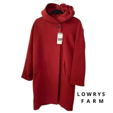 LOWRYS FARM 레드 롱 코트 M