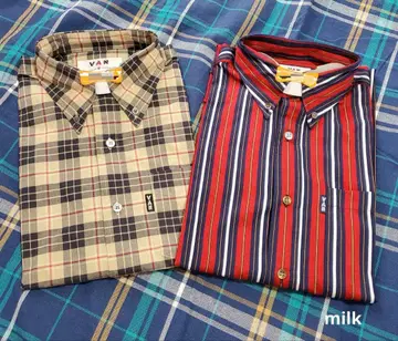 VAN Jacket  패턴 셔츠 2개 세트