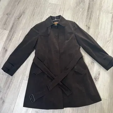 레리안 스웨이드 코트 안감 탈부착 가능