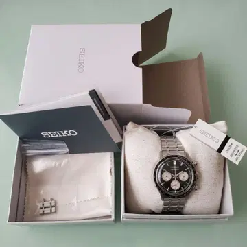 미사용 새상품 SEIKO SBTR055 크로노그래프 손목시계