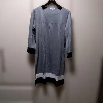 자유구 그레이 긴팔 원피스 40