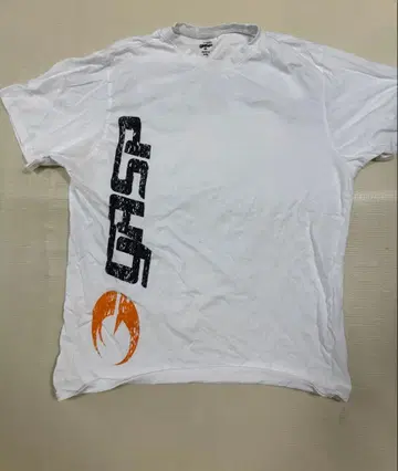 GASP XL 화이트 T셔츠