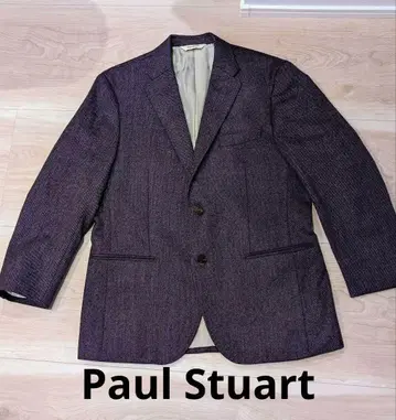 폴 스튜어트 테일러드 자켓 다크 퍼플