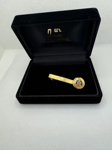 [ 요시다 사부로 상점 ] 넥타이핀 에어 호스 금 파랑