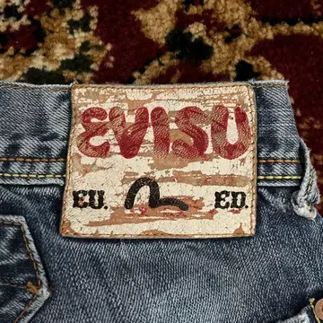 (레어) EVISU 데님 팬츠