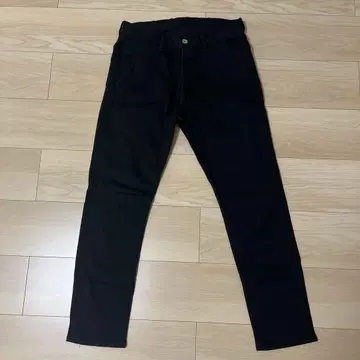 MR.OLIVE 스키니 데님 S 사이즈 블랙