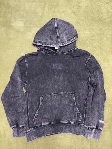 PRO CLUB 다크 그레이 후드 부착 후드티 S 사이즈