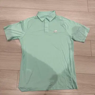 [ 새상품급 ] adidas AEROREADY 민트 그린 골프 셔츠