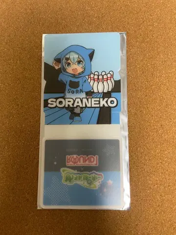 [멜론파커] [라운드원 콜라보] 소라 고양이 스탠딩 코스터