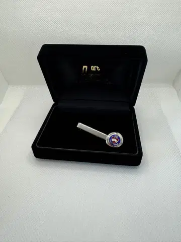 [ 요시다 사부로 상점 ] 넥타이핀 왕관 은청 칠보