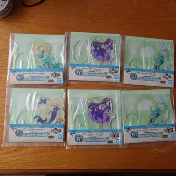 소드 아트 온라인 1번 복권 아크릴 스탠드 6개 세트