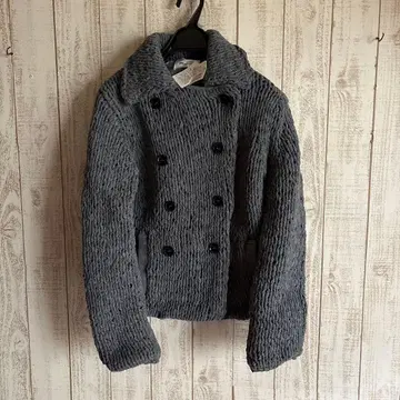 새상품 mansart 정가 3만 1290엔 스콧 클럽 니트 자켓