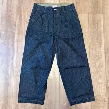 gourmet jeans 그루메 데님 다크 데님 와이드 팬츠