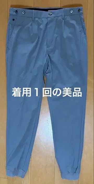 GTA GIORGINO 조거 팬츠 1턱 스트레치 그레이