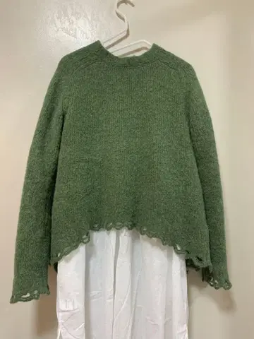 TELA 니트 그린 M 사이즈