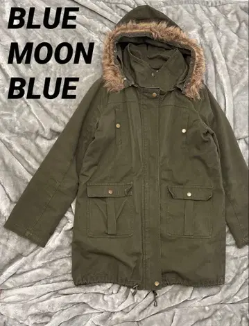 블루문 모즈 코트 롱 코트