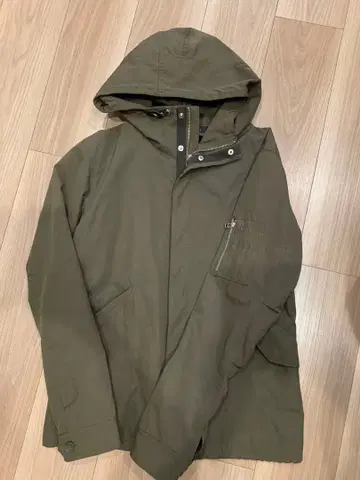 마운틴 후드티 M 사이즈 나노 유니버스 카키