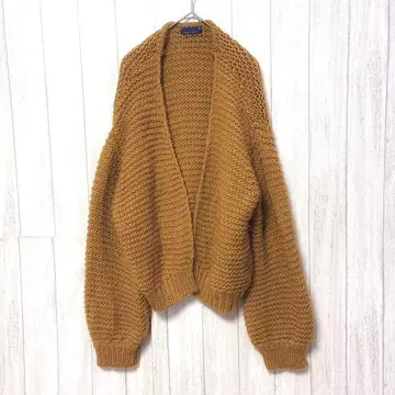 세븐 데이즈 선데이  니트 가디건 [ F ] 브라운 계열 루즈핏
