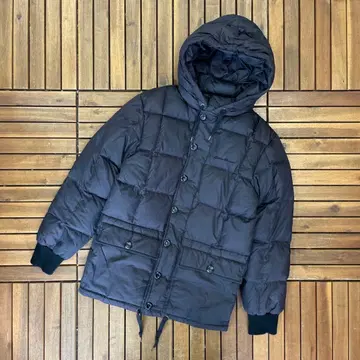 KARA KORAM Eddie Bauer 후드 부착 다운 자켓