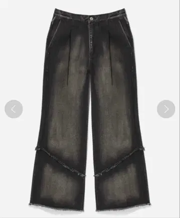 HARE 컨버트 프린지 데님 팬츠 S