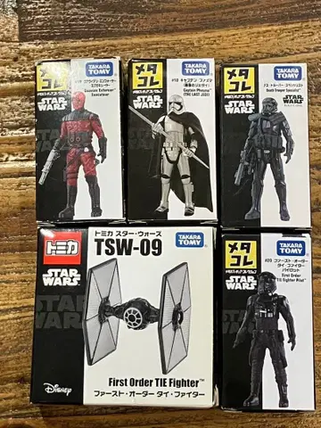 타카라토미 메타코레 4체 토미카 미니 피규어