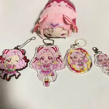 큐어 에일 키링 봉제 인형 묶음 판매 노노 하나