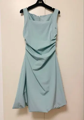 새상품급 고급 민트 발롱 원피스