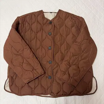 ZARA 브라운 퀼팅 자켓 S 사이즈