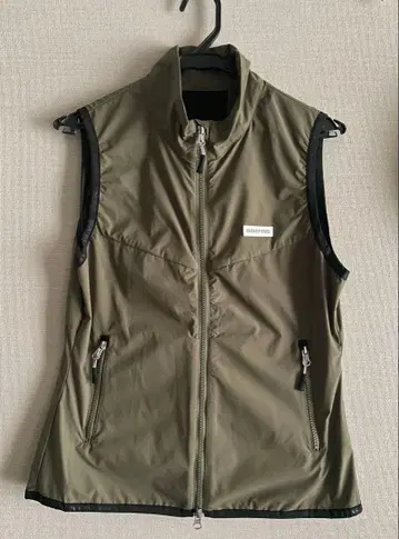 브리핑 지퍼 베스트 카키 여성용 M