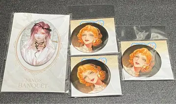 무기미도 샤롬 캔뱃지 eeo 복권 펄 부인 세트