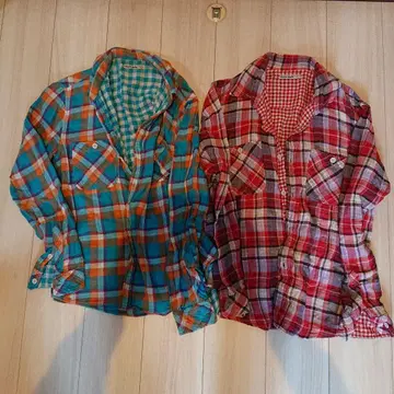 외국인 메이드 거즈 셔츠 사이즈 3