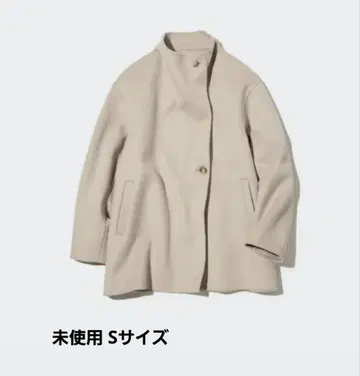 미사용 UNIQLO 더블 페이스 숏코트