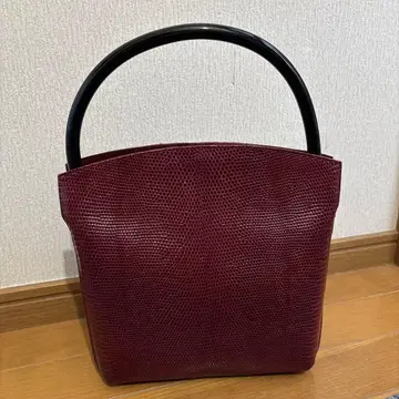 버건디 핸드백 숄더백