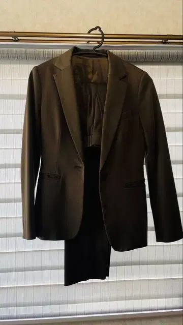 수트 컴퍼니 브라운 비즈니스 정장 자켓