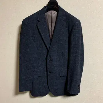 체크 무늬 비즈니스 자켓 체크 무늬